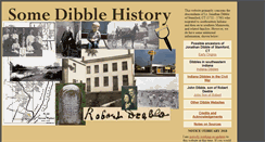 Desktop Screenshot of dibblehistory.org